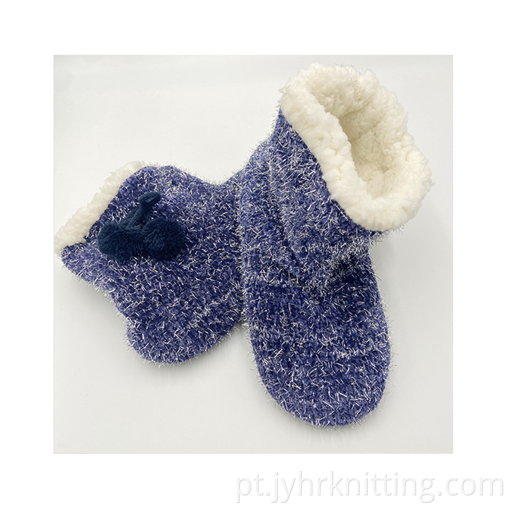 Fleece Slipper Socks